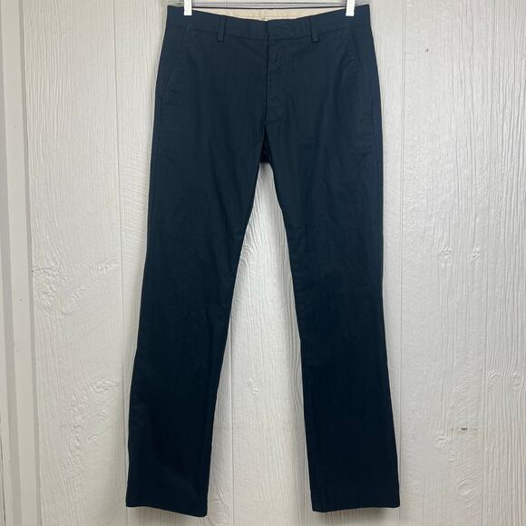Gap pants men’s 32x34 Straight fit, Flat front Chino cotton/poly blend - Picture 5 of 8